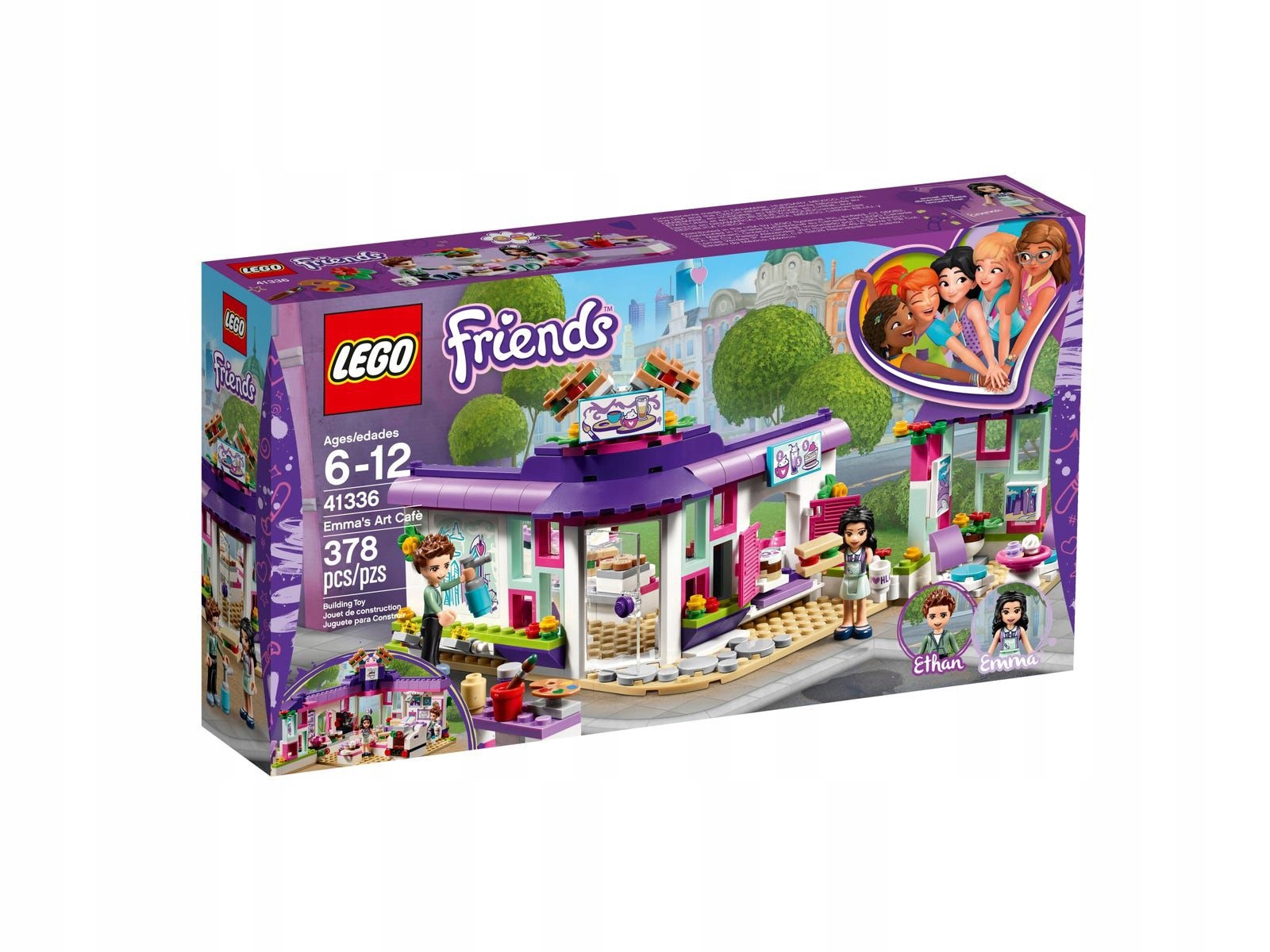 Lego Friends Artystyczna Kawiarnia Emmy 41336