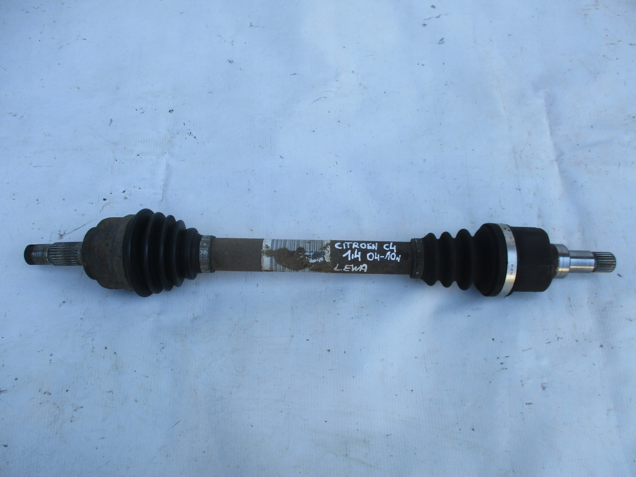 semi-axis left Citroen C4 1,4 04-10r 9636786780
