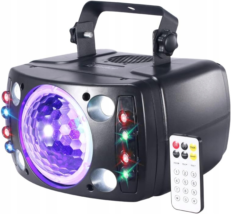 Scénické osvětlení Eyeshot,stroboskop,LED a dynamická markýza,RGBW