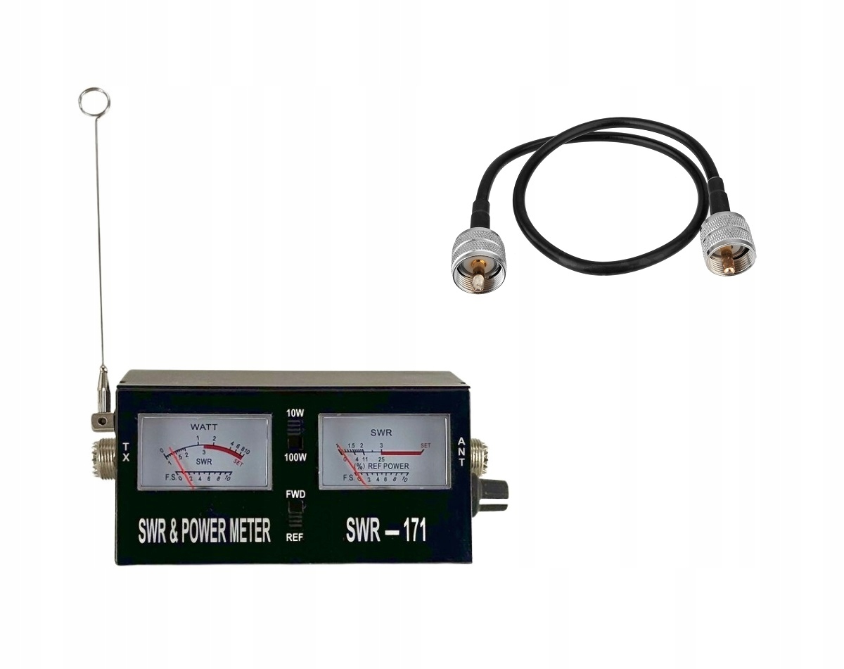 Jetfon SWR-171 miernik Swr oraz mocy reflektometr Kabel Połączeniowy 50cm