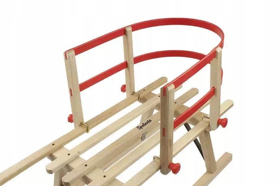 СПИНКА ДЛЯ САНОК ДЕРЕВО + ПЛАНКИ ИЗ ПЛАСТИКА AD303