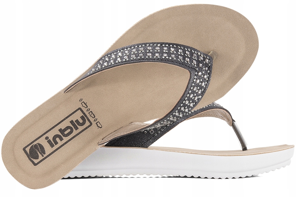 

Inblu BM-42 Japonki Damskie Comfort Soft czarne 36