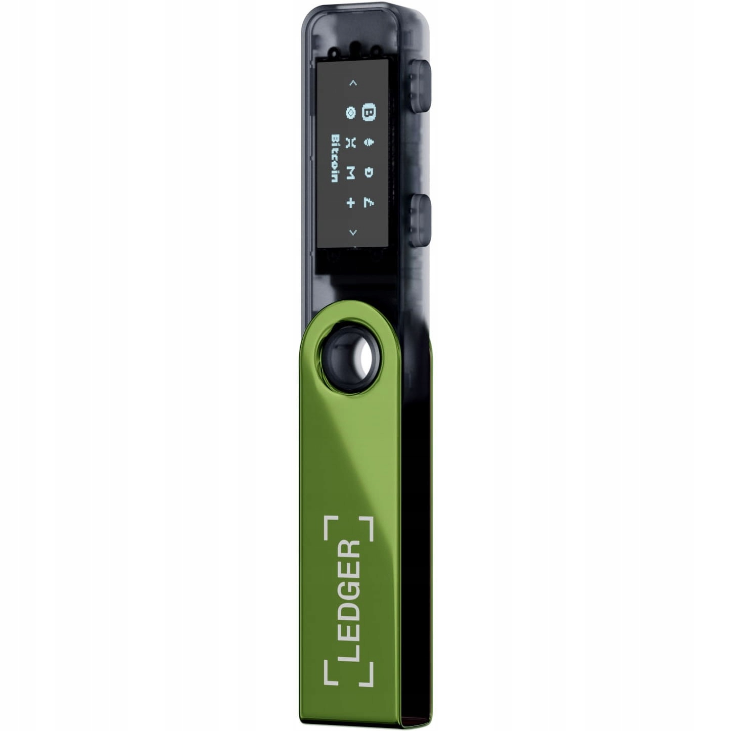 Ledger Nano S Plus Bezpečná peňaženka kryptomien Btc Eth Oxidate Green