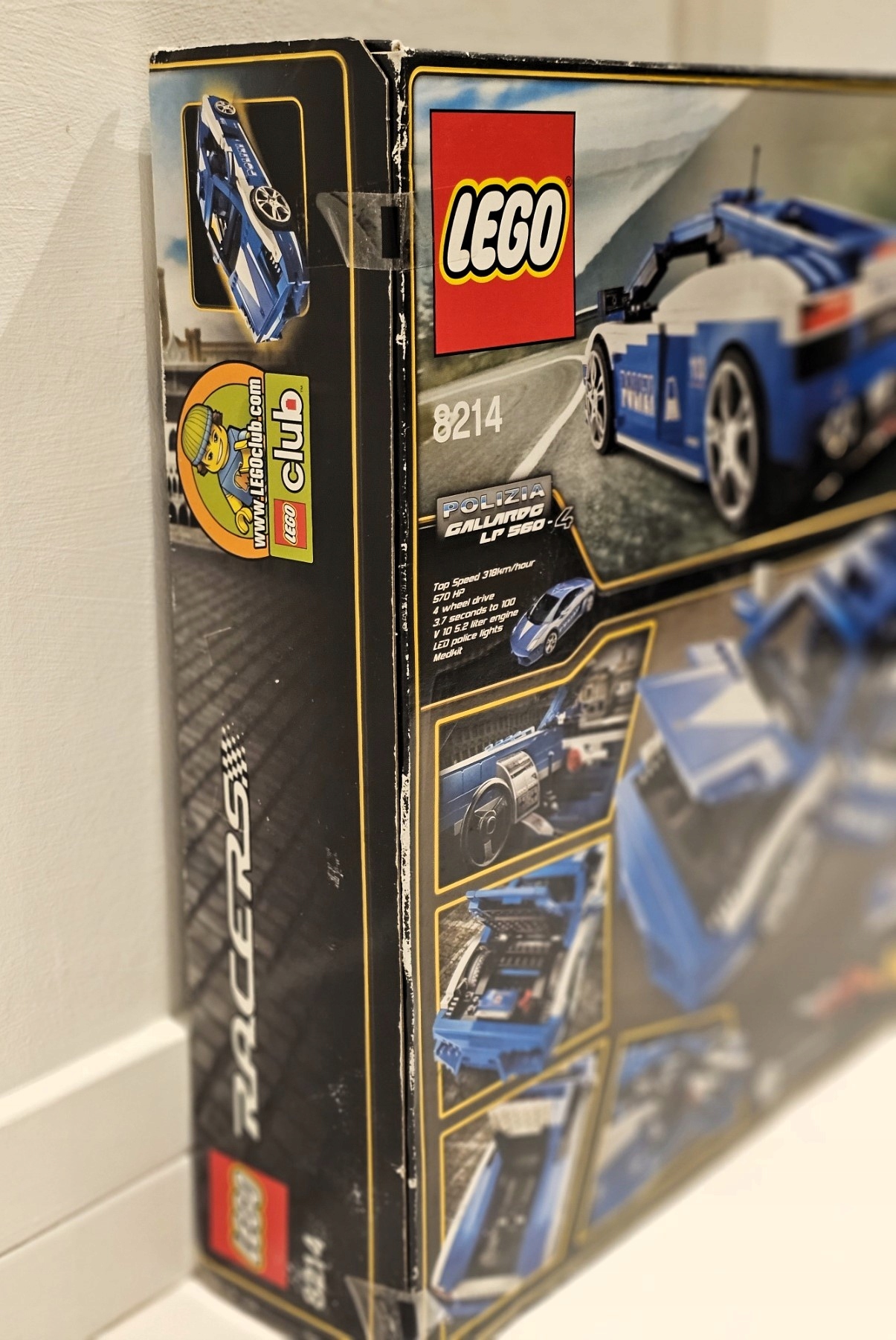 LEGO Racers 8214 Lamborghini Polizia Wiek dziecka 6 lat +