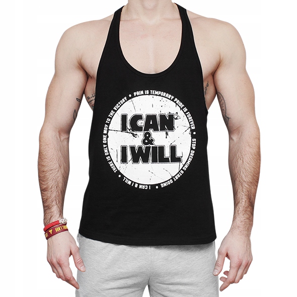 

Beltor Bw T-shirt Stringer I Can I Will Black M