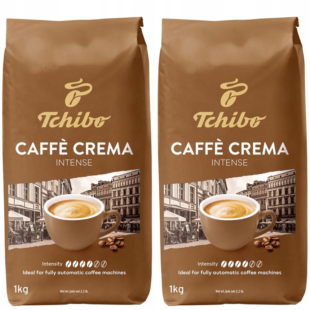Tchibo Crema Intense 2x1kg Zestaw kawa ziarnista