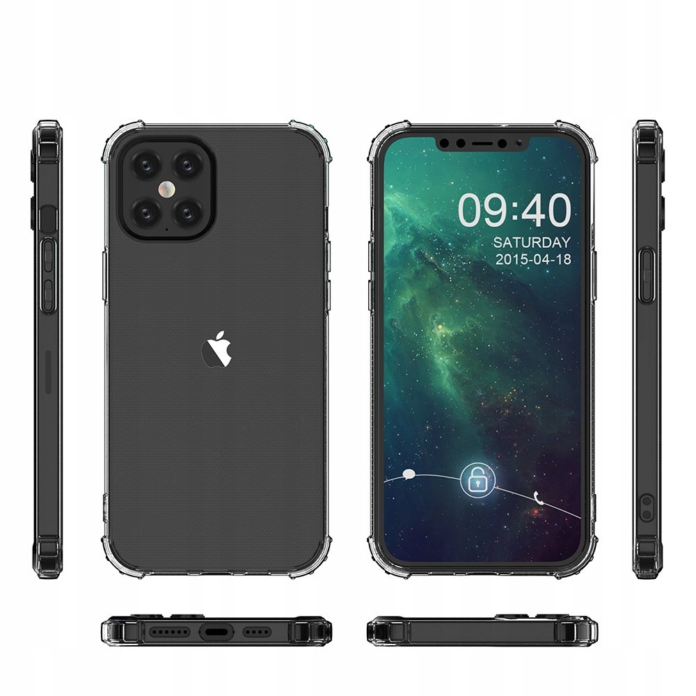 Pancerne etui A-Shock + szkło do iPhone 12 Pro Max Producent Braders