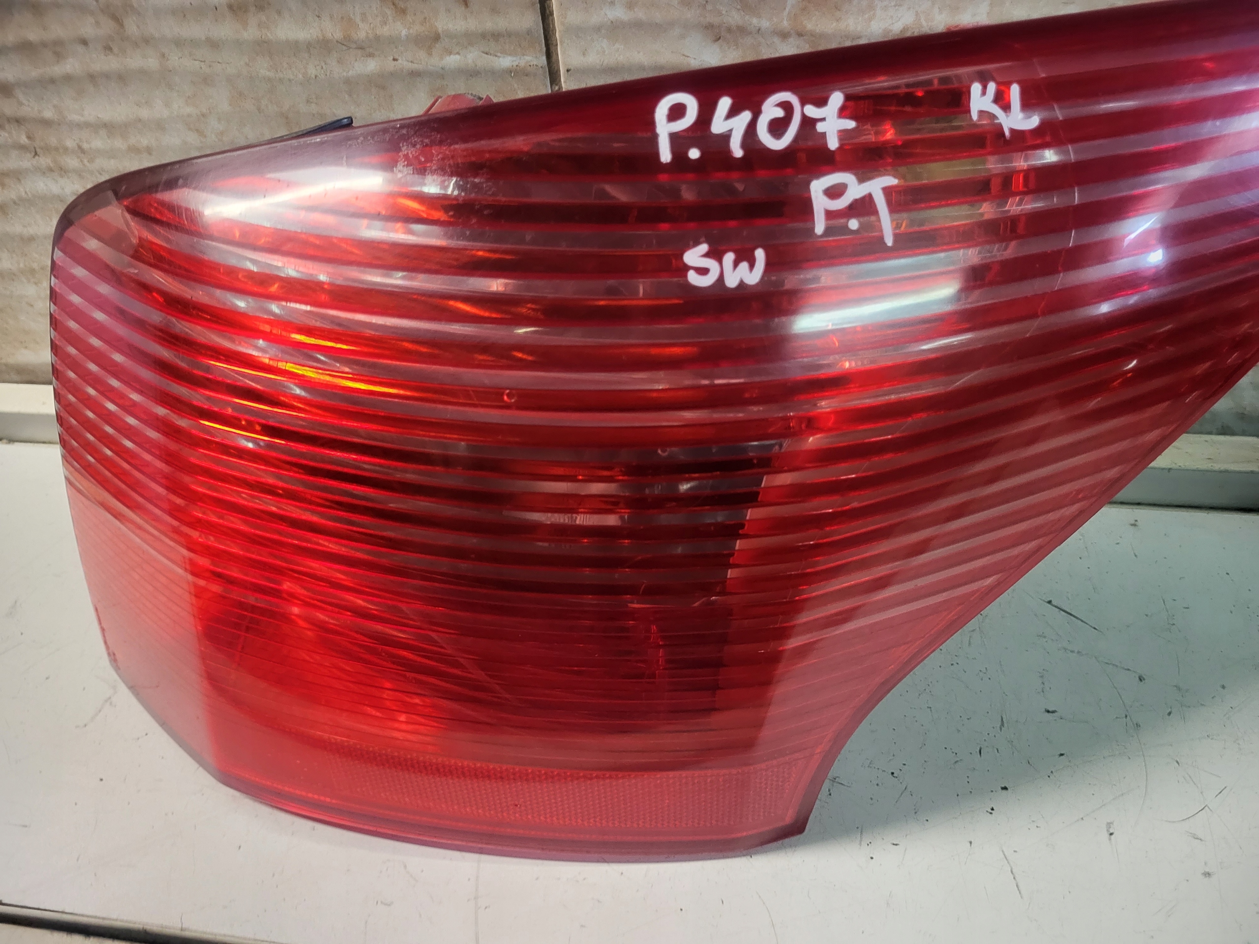 light right front PEUGEOT 407 SW KOMBI