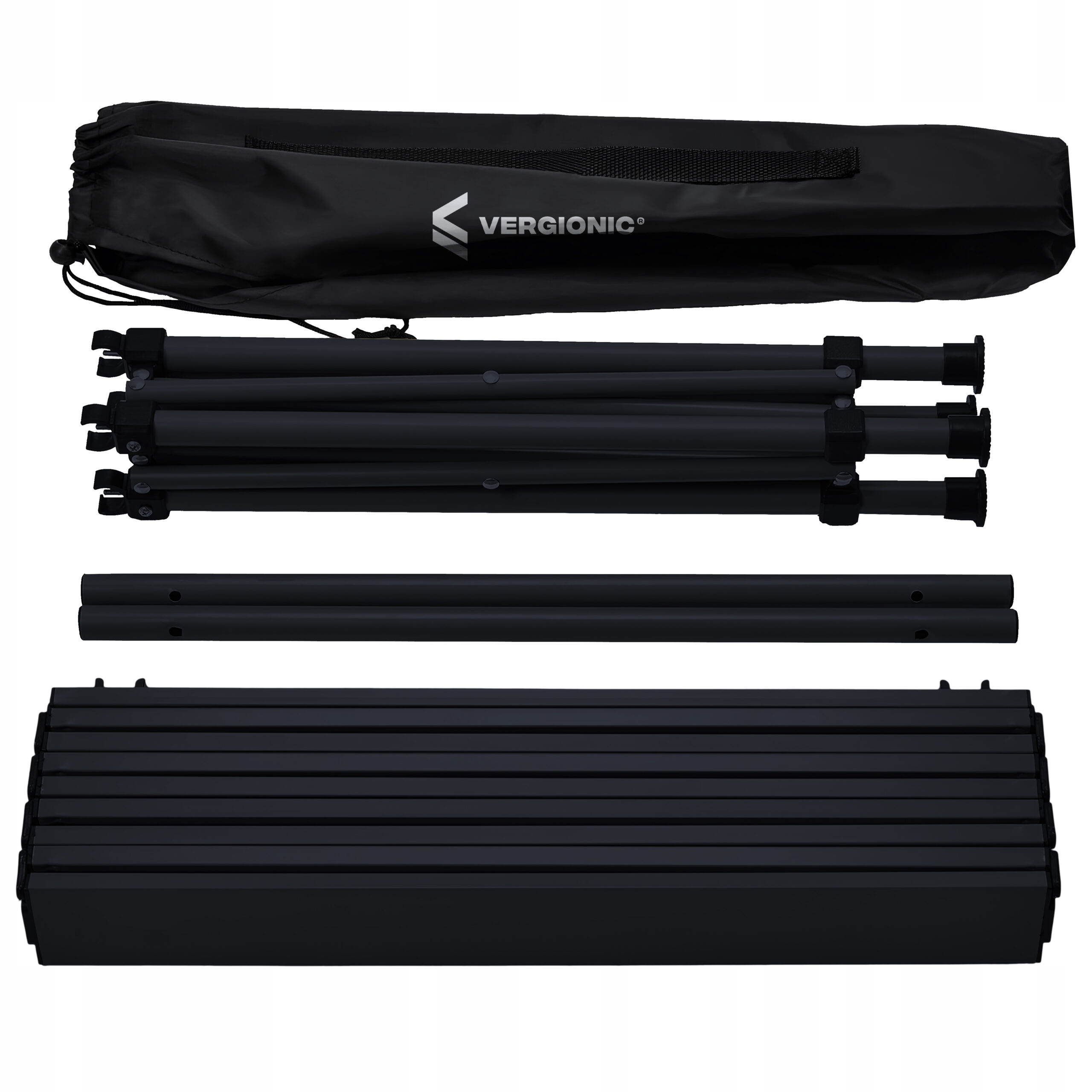 MAŁY STOLIK SKŁADANY TURYSTYCZNY KEMPINGOWY BALKONOWY STOLICZEK PRZENOŚNY Wysokość 50 cm