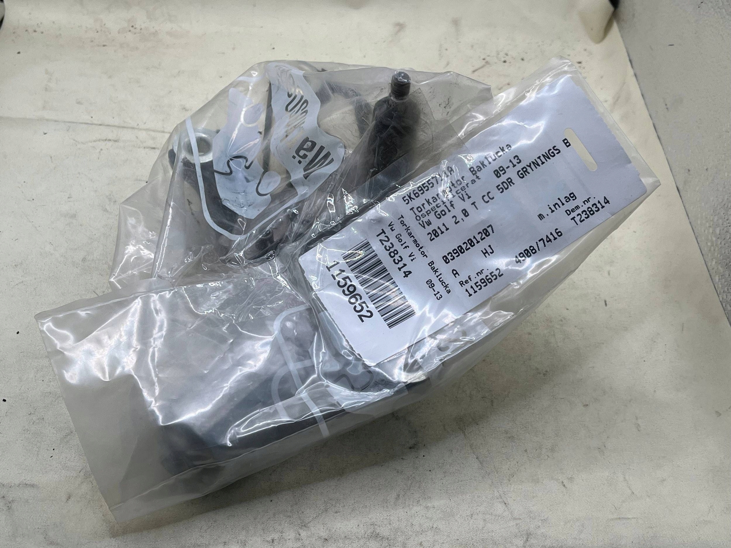 2010 VW Polo engine of wipers 5k6955711b 0390201207 !J