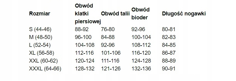 BIELIZNA TERMOAKTYWNA TERMICZNA CIEPŁA KOMPLET 3XL Kolekcja KOSZULKA + LEGGINSY