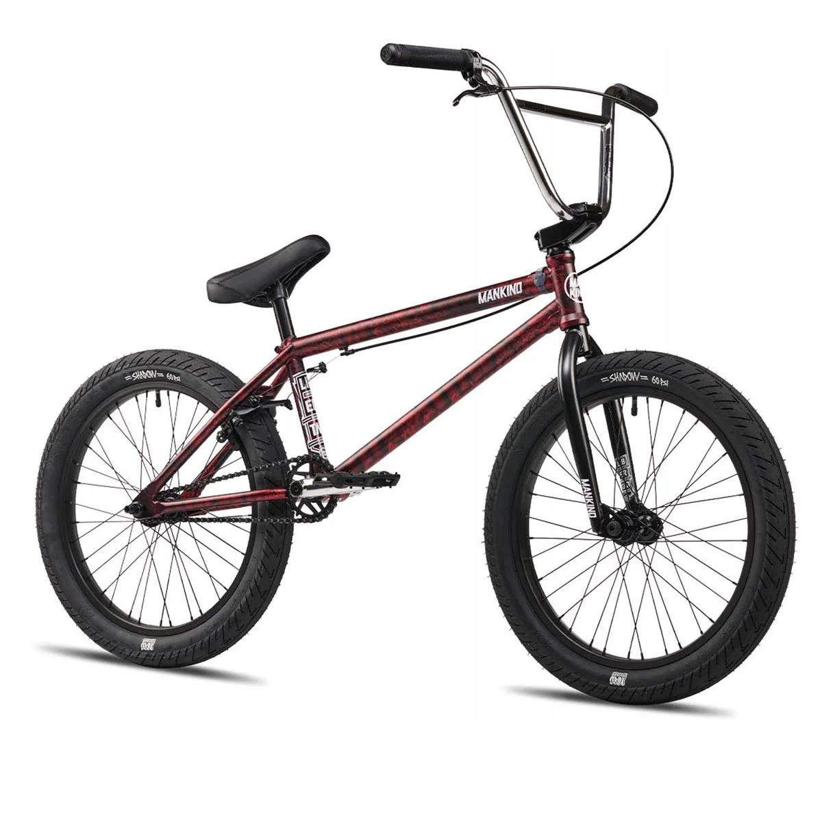 Rower Bmx Mankind Libertad Gloss Smoke Red 20.5''