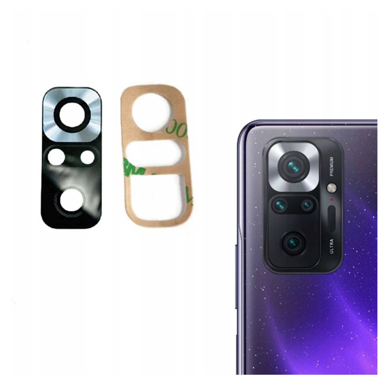 

Xiaomi redmi note 10 pro oczko aparatu taśma