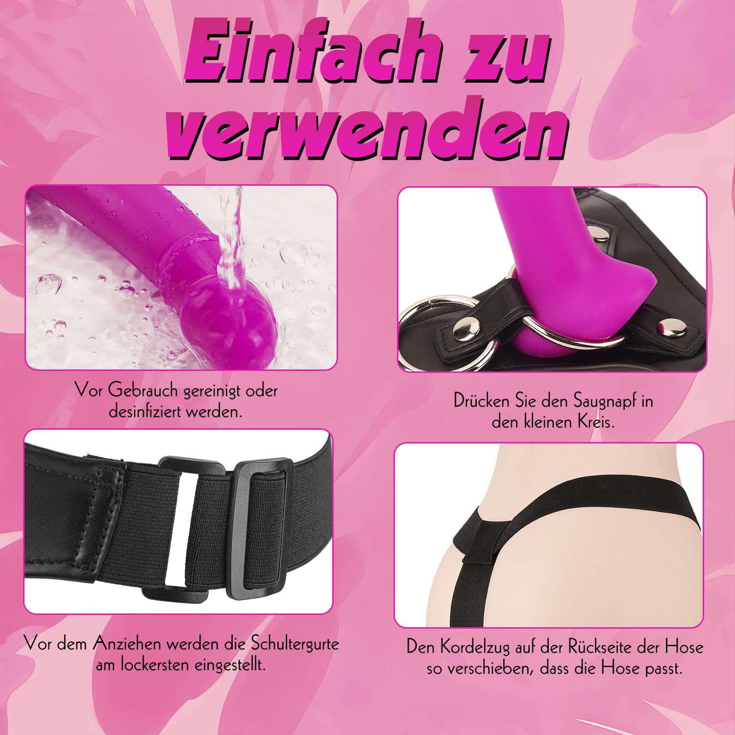 MEETEEL Realistyczny Dildo 16cm z Przyssawką i Regulowaną Uprzężą — miniatura 5