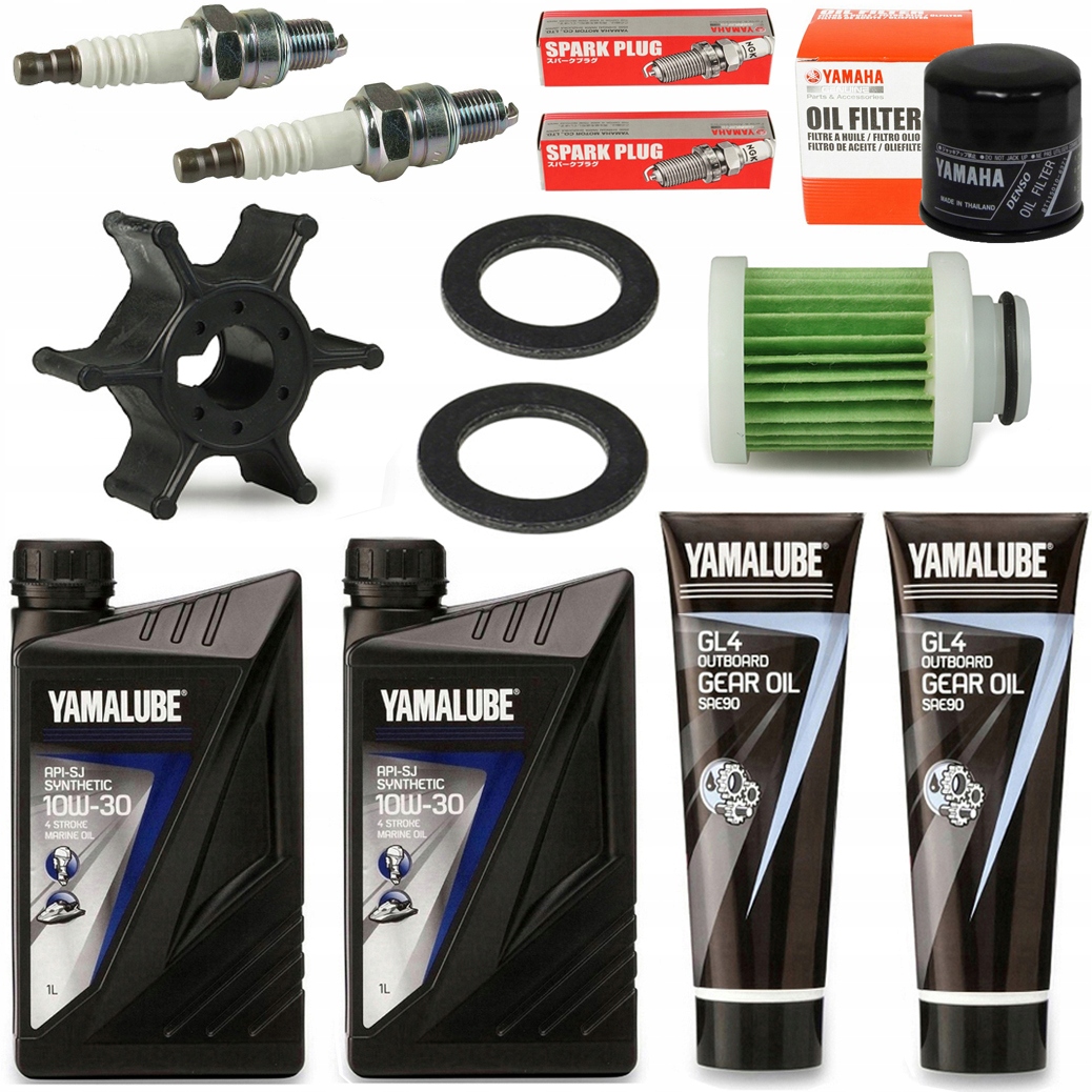 F25G zestaw serwisowy Yamaha Yamalube 10W30 wirnik