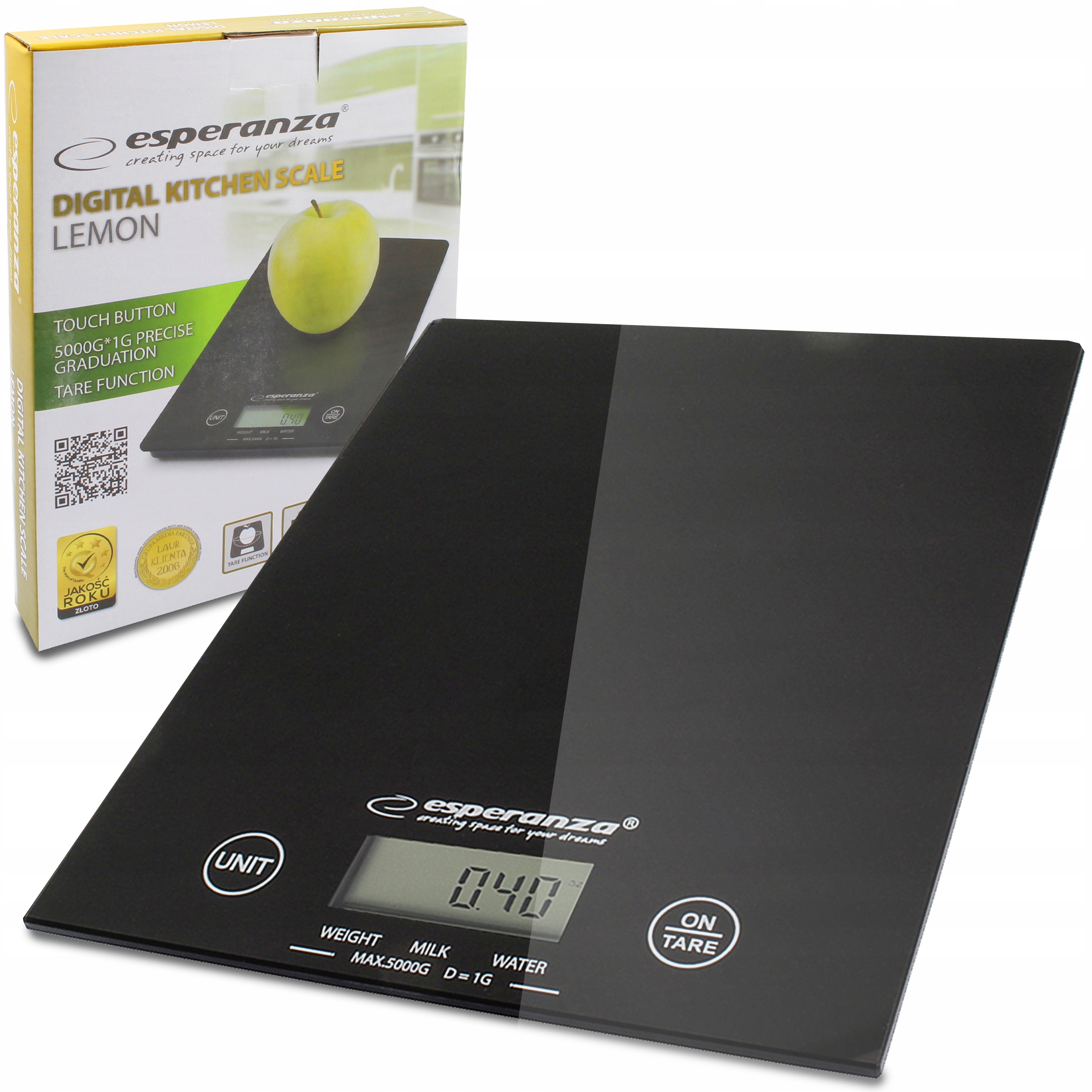 

Elektroniczna Waga Kuchenna Precyzyjna LCD Dotyk