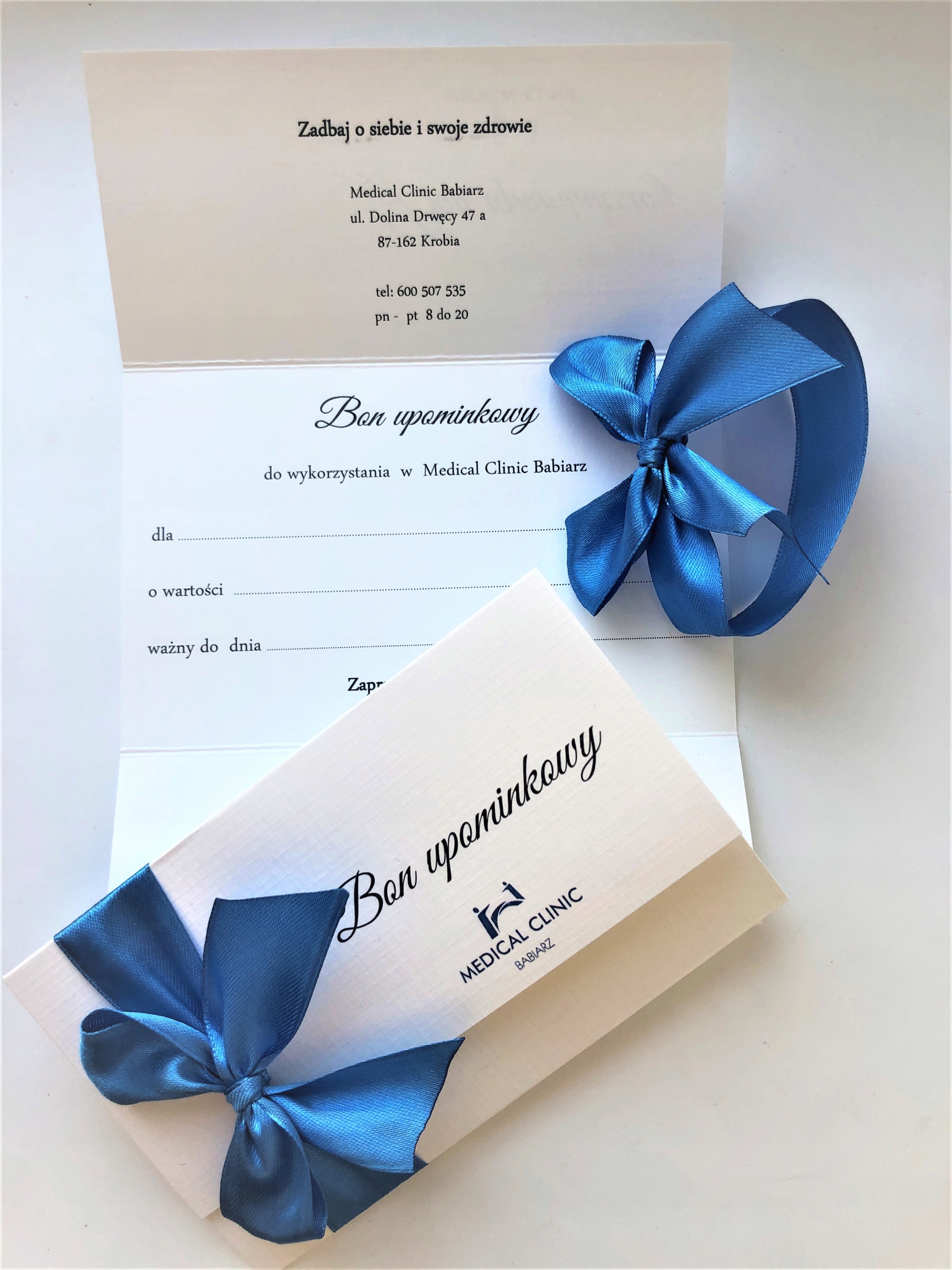 BON UPOMINKOWY voucher BONY karta podarunkowa +KOP