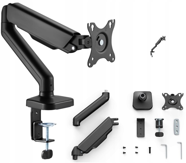 Nastavitelný držák stojanu na rameno monitoru k psacímu stolu pro monitor Dell E2725H