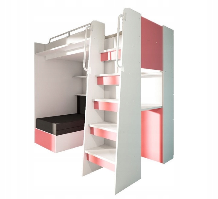 Antresola z sofą i biurkiem - 2 spania + materace