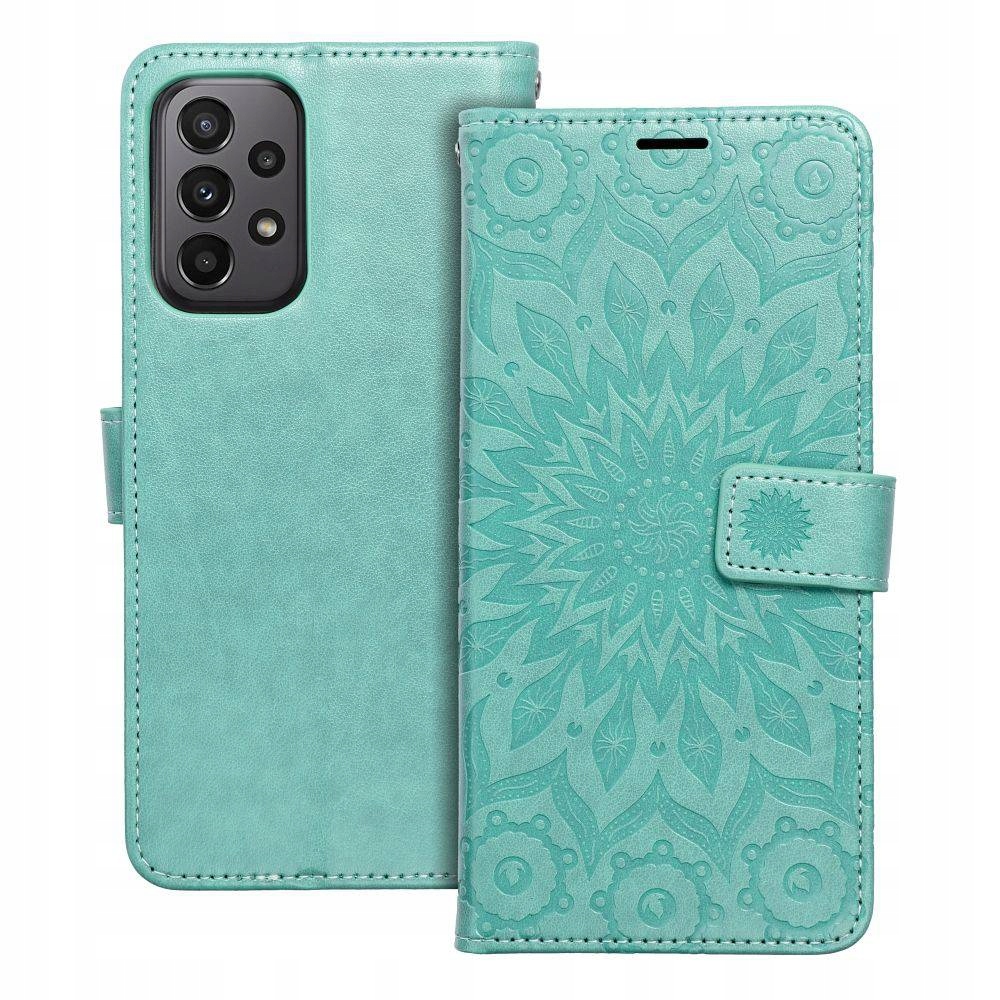 Etui Mezzo Book Do Samsung A23 5G Mandala Zielony