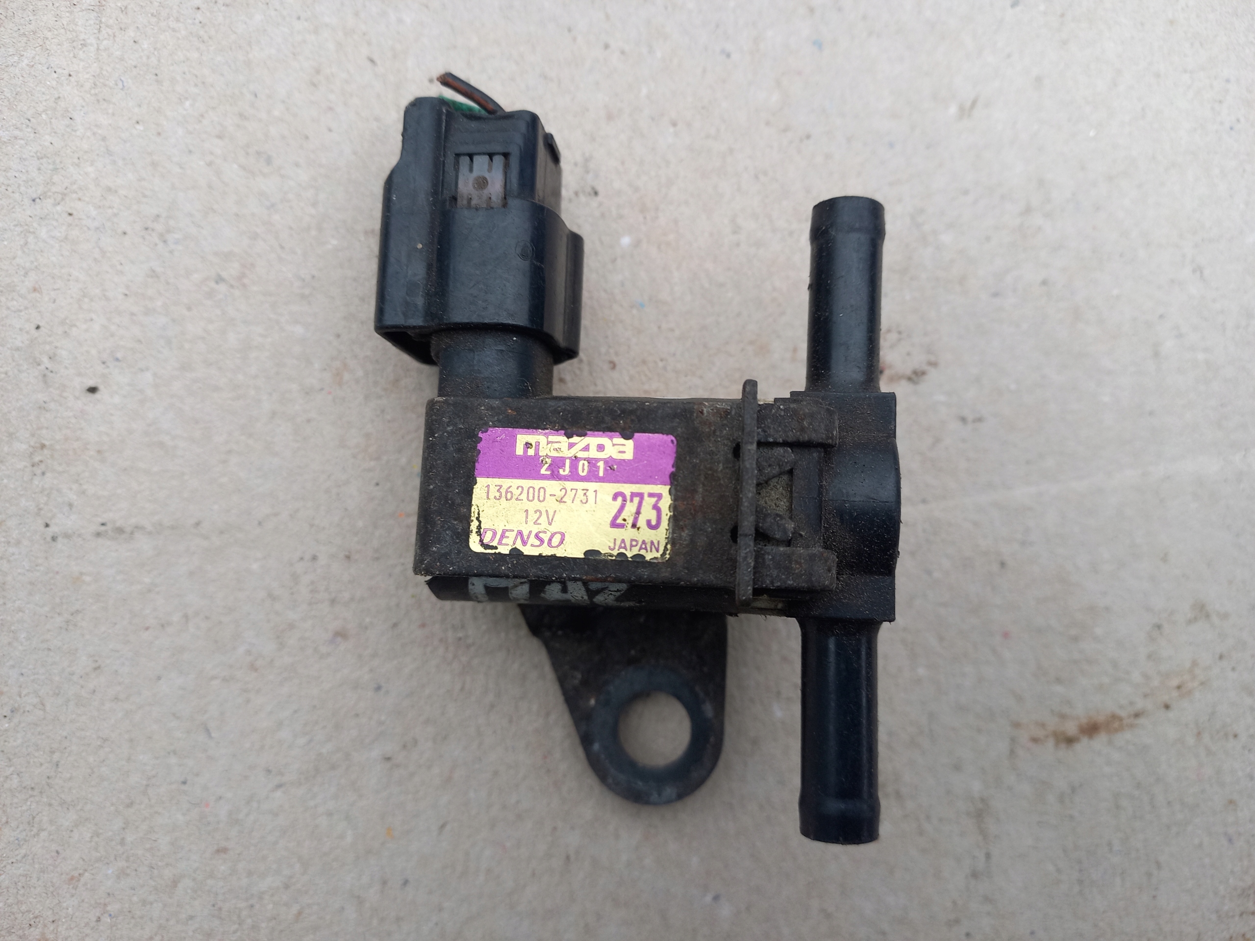 MAZDA3 MAZDA 3 I BK 03-09 ZAWÓR PODCIŚNIENIA 136200-2731