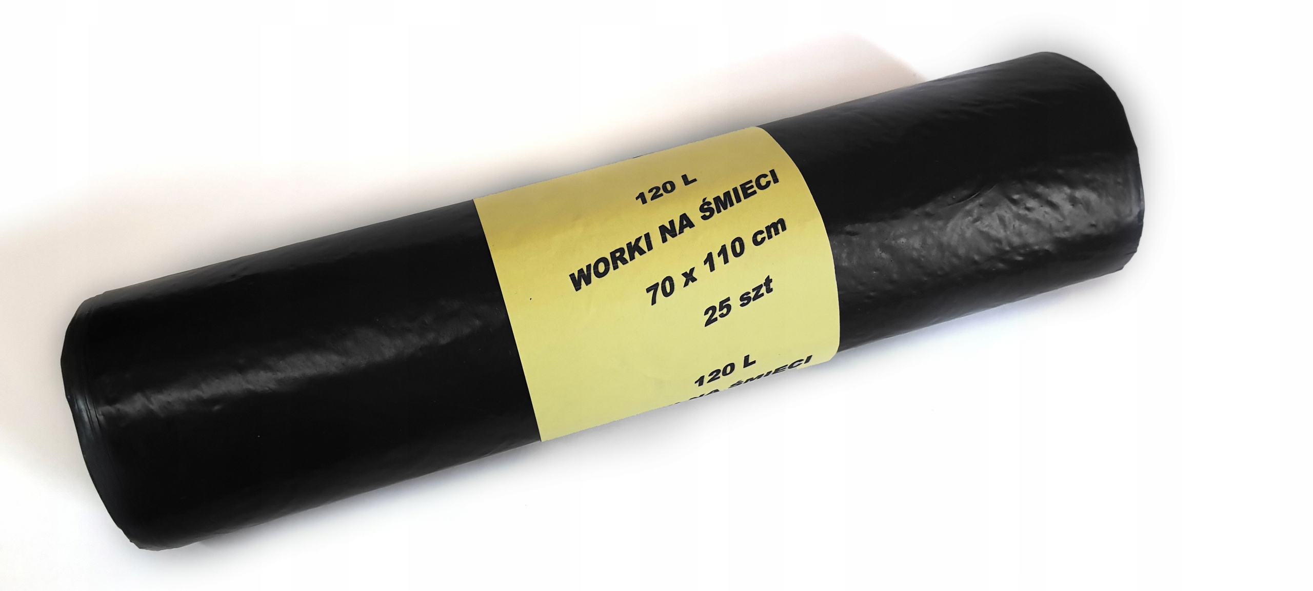 

120L Worki Na Śmieci Ldpe Bardzo Grube! 25SZT