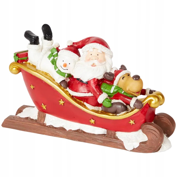 Figurka SCENKA BOŻE NARODZENIE ZIMA DEKORACJA