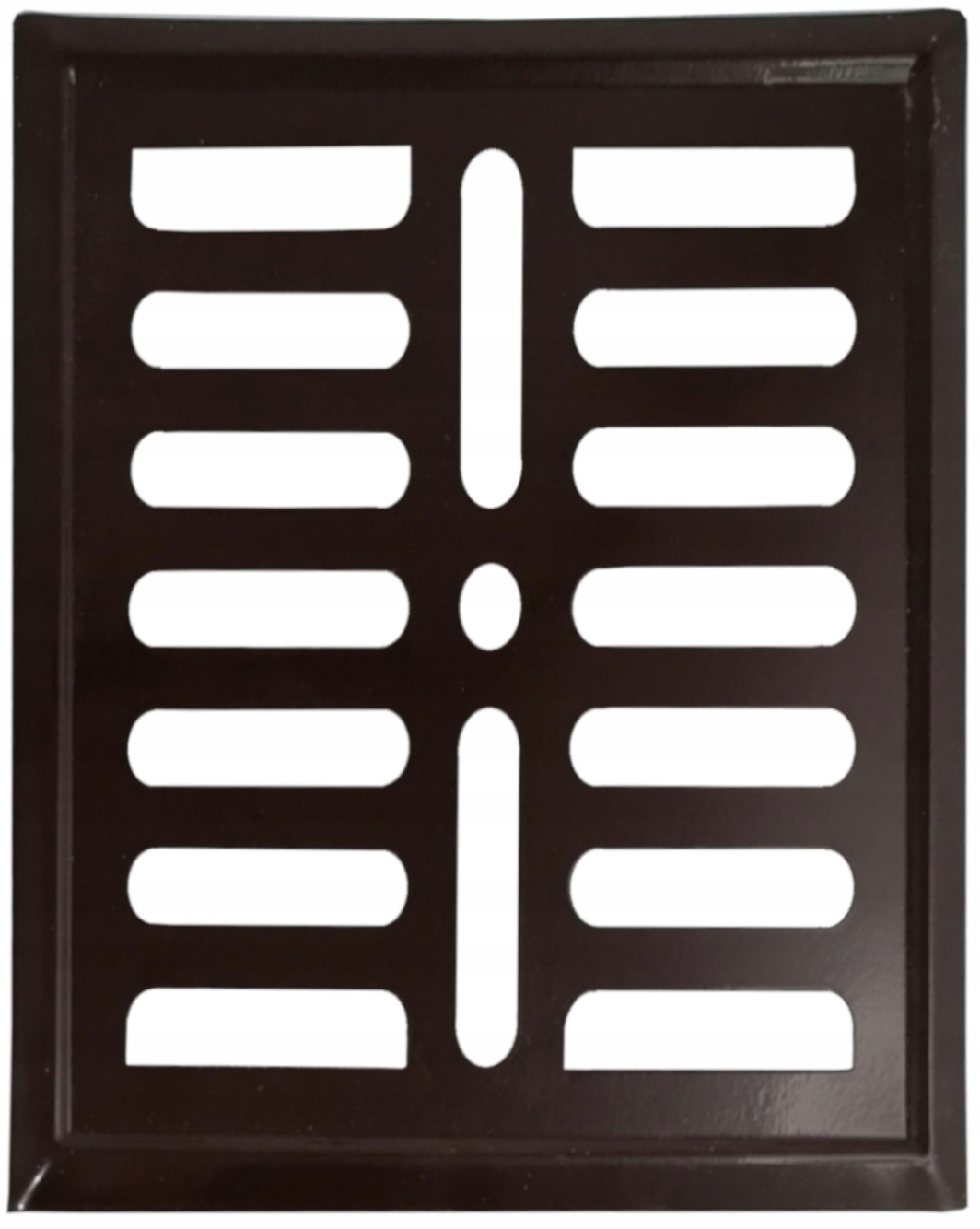 KRATKA WENTYLACYJNA 14 X 21 RAMKA MALOWANA BRĄZ