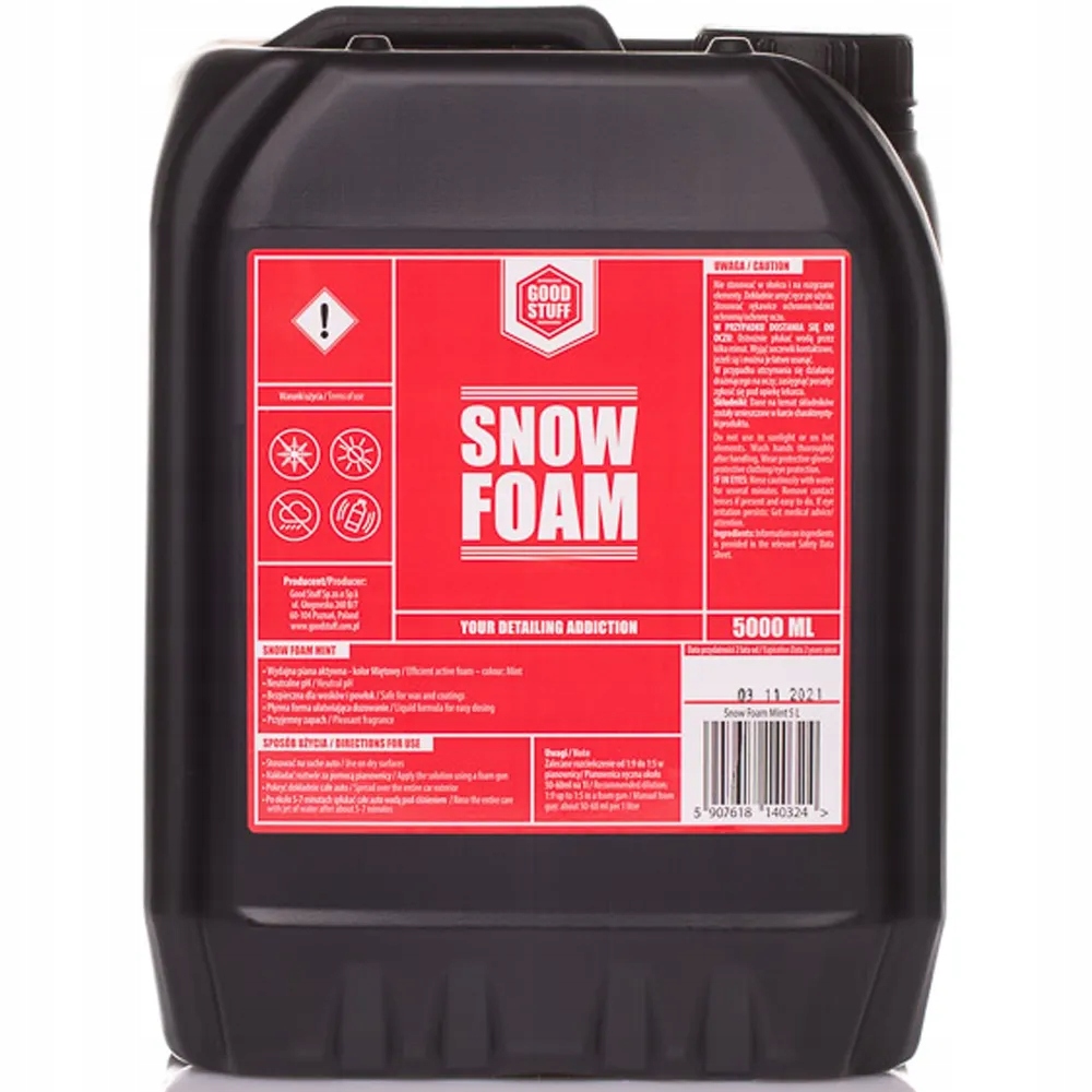 GOOD STUFF Snow Foam 5L-активна нейтральна піна