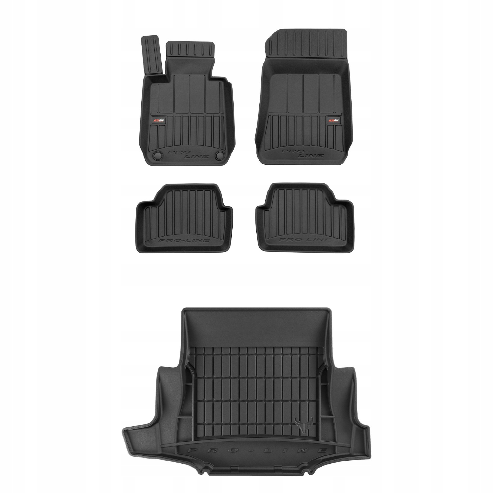 Sada gumových kobercov a rohoží pre Bmw 1 E81 2004-11