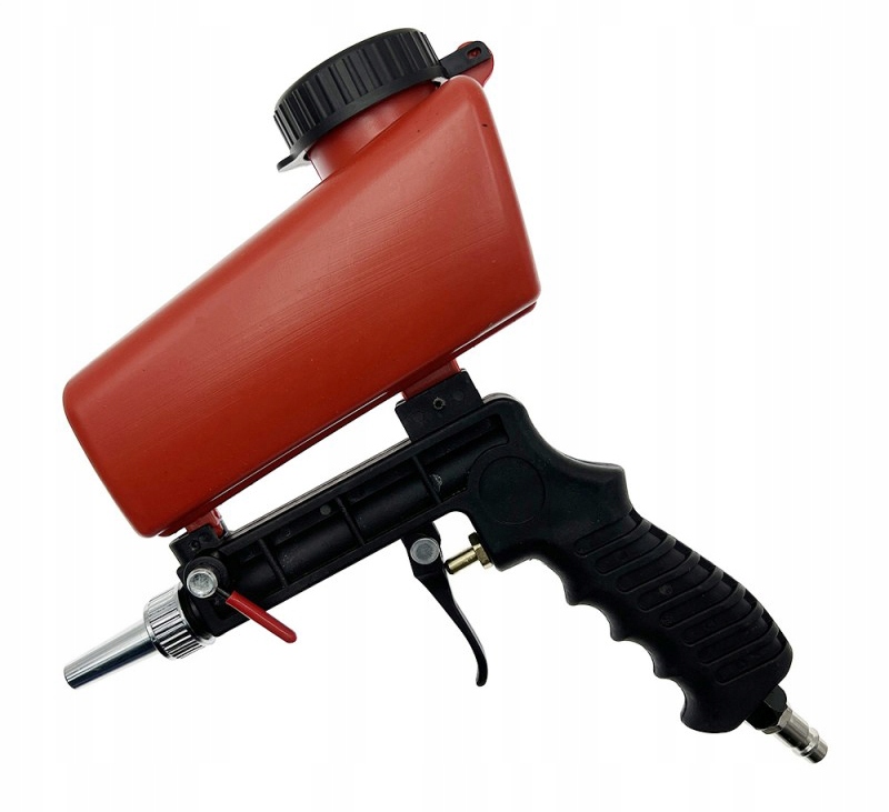 PISTOLET DO PIASKOWANIA ZE ZBIORNICZKIEM 0.8L 8mm Marka inna