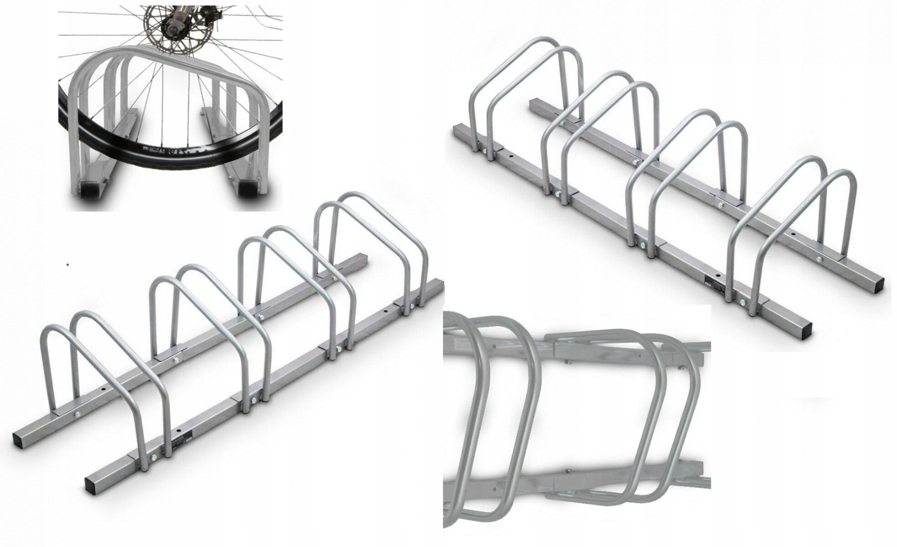 STOJAK ROWEROWY na ROWERY ROWER 4 MIEJSC stanowisk