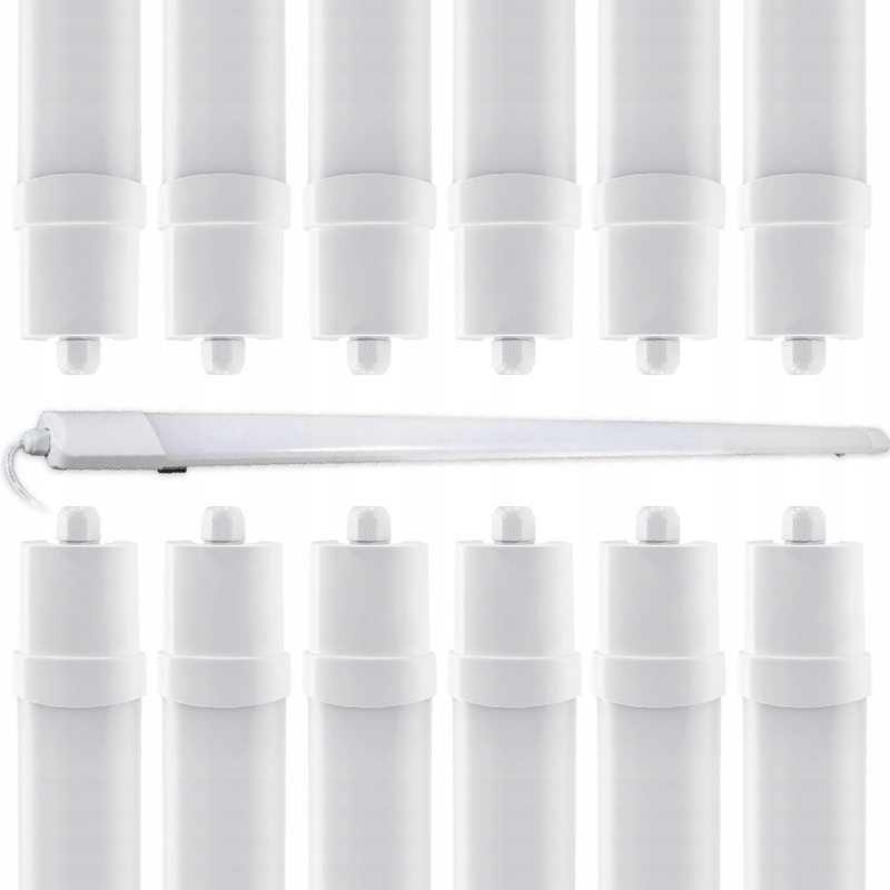 12x Lampa Garażowa Led Sufitowa Wisząca Natynkowa Oprawa Listwa IP65 120cm