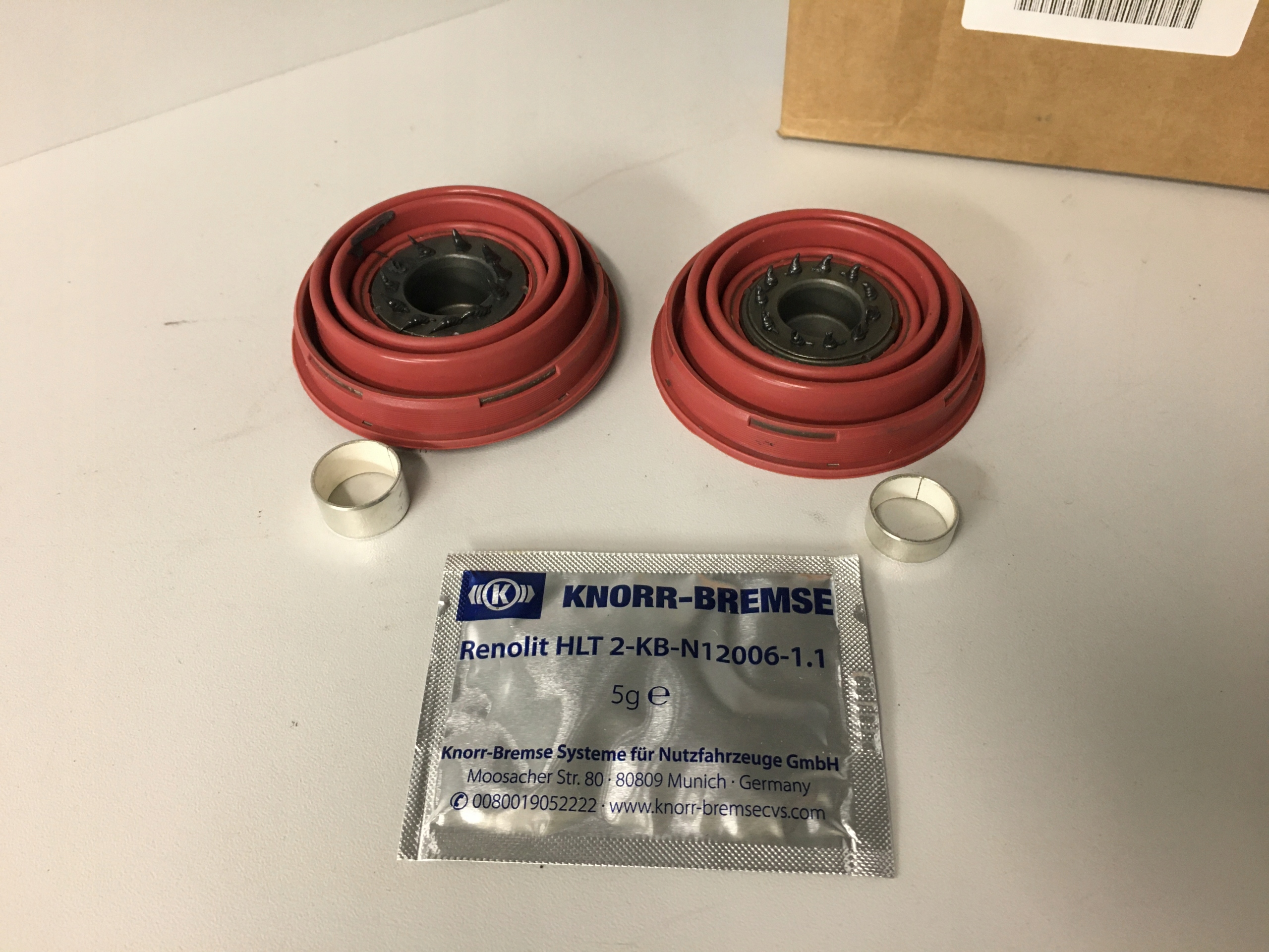 ZESTAW NAPRAWCZY ZACISKU TGL ATEGO K097826K50