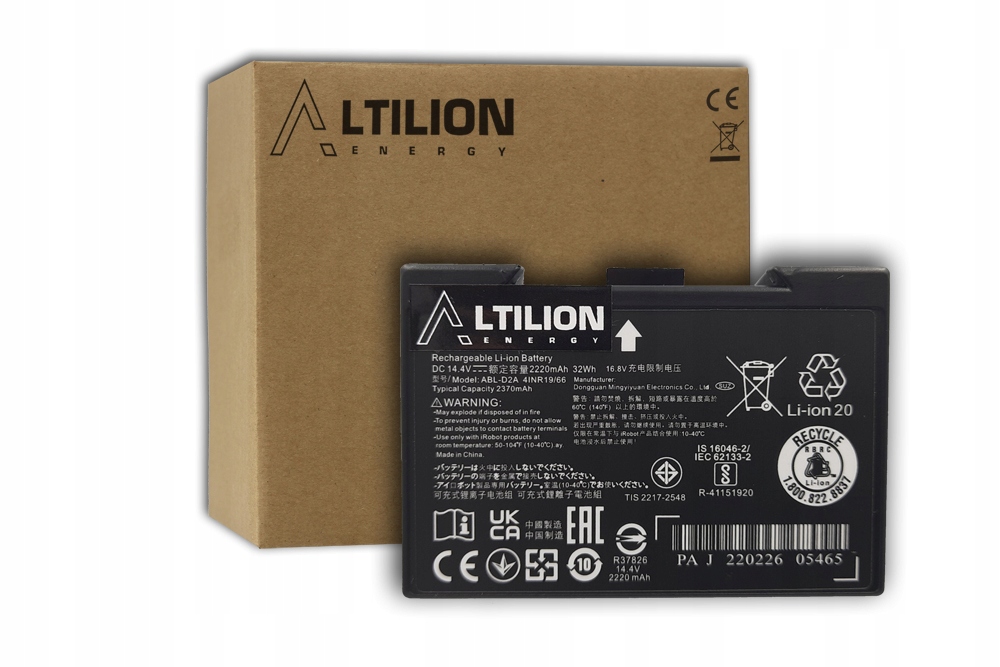 Akumulátorová batéria ABL-D2 ABL-D2A pre Roomba i3 i4 i5 i6 i7 i8 e5 e6