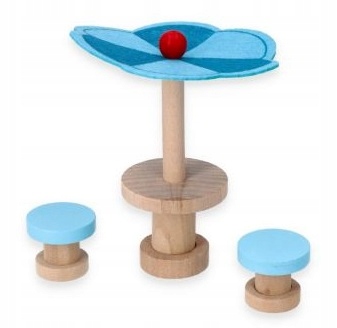 ADAM TOYS DREWNIANE MEBELKI MEBLE SKANDYNAWSKIE DLA LALEK Marka Adam Toys