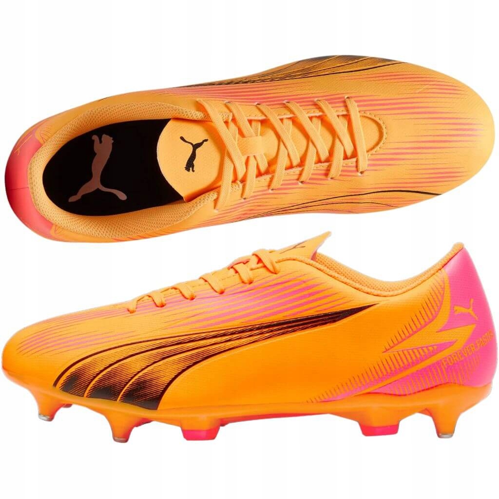 Puma Ultra Play MxSG Fotbalová obuv korkové lankové lehké žluté 43