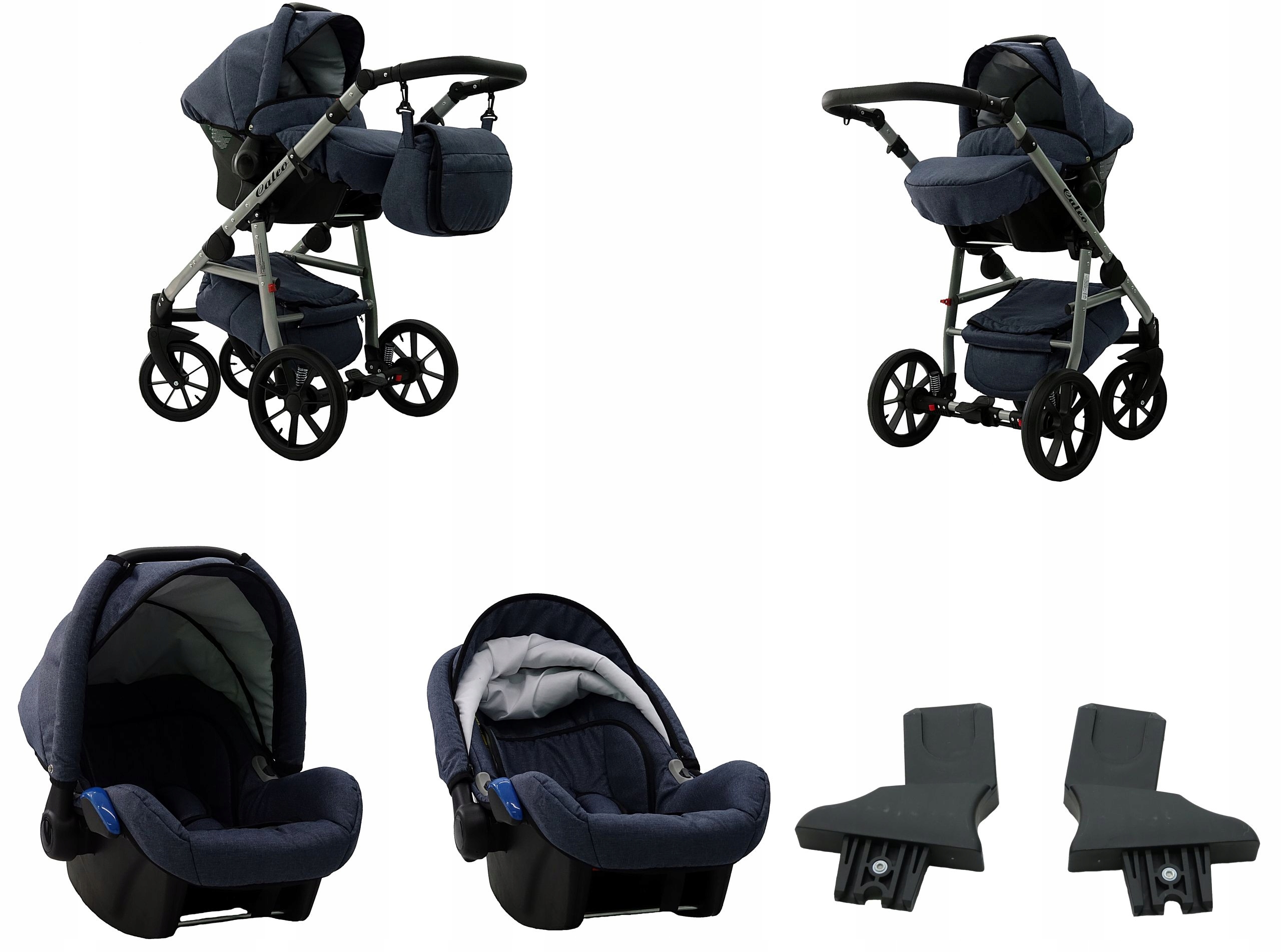 WÓZEK WIELOFUNKCYJNY 3W1 CALEO FOTELIK 13 KG Model caleo