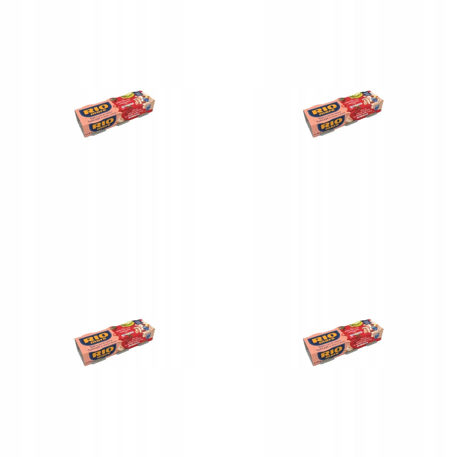 4 x 195 g Rio mare tuňáka v olivovém oleji s chilli papričkami