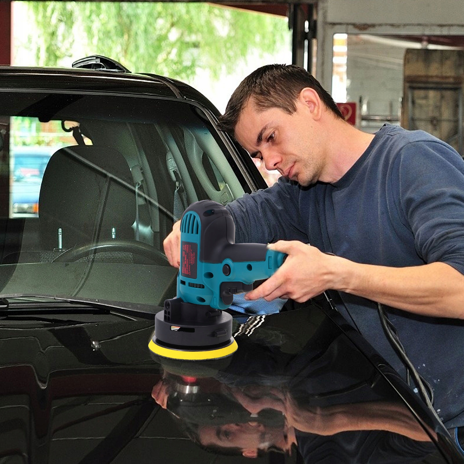 POLERKA SAMOCHODOWA POLERKA ELEKTRYCZNA Marka bez marki