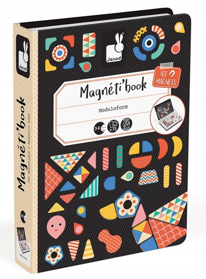 

Magnetyczna Układanka Kształty Magnetibook Janod