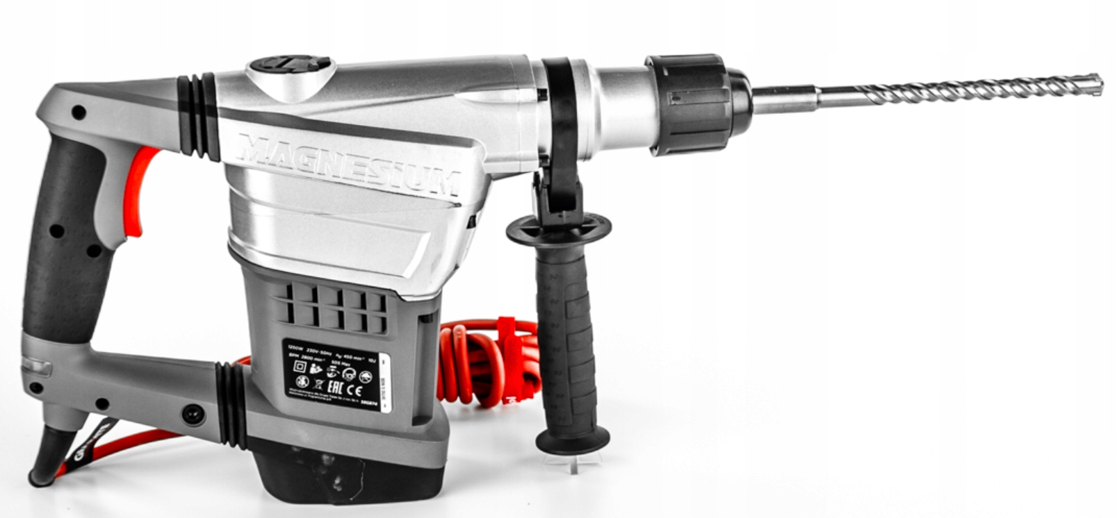 GRAPHITE MŁOT UDAROWY udarowo-obrotowy SDS MAX udar 10J 1250W 58G874 Napięcie zasilania 230 V