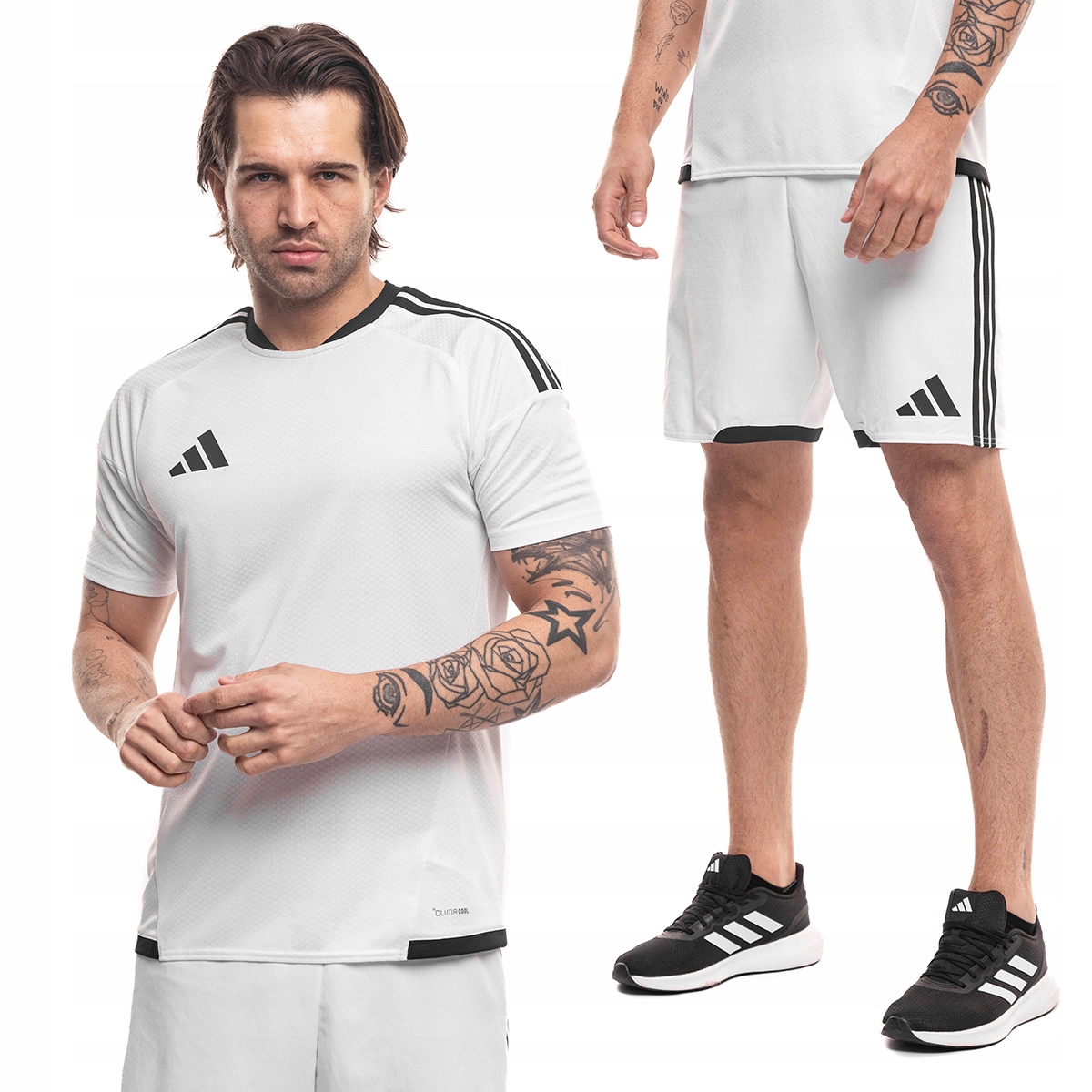 Sportovní oblečení adidas Pánský set Tričko Kraťasy Komplet Tiro 26 vel. M