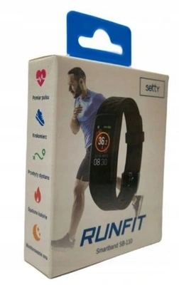 

Setty Zegarek Opaska Sportowa Runfit SB-110