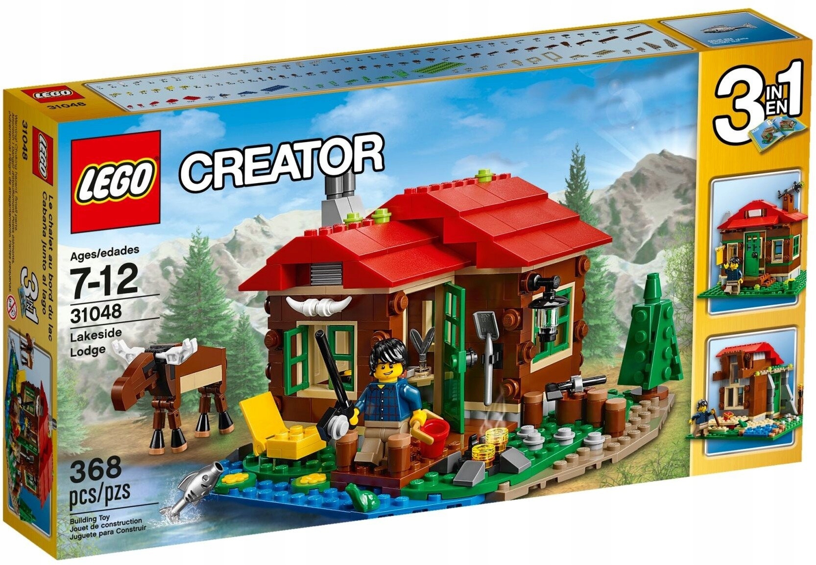 Lego Creator 31048 Chata u jezera Nové