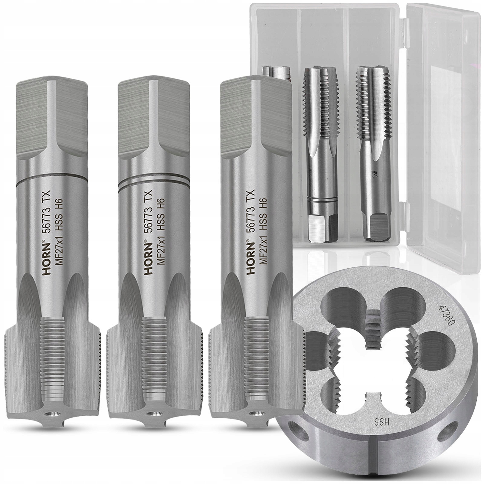 Závitník M27 Závit Narzynka Set M27x1.00