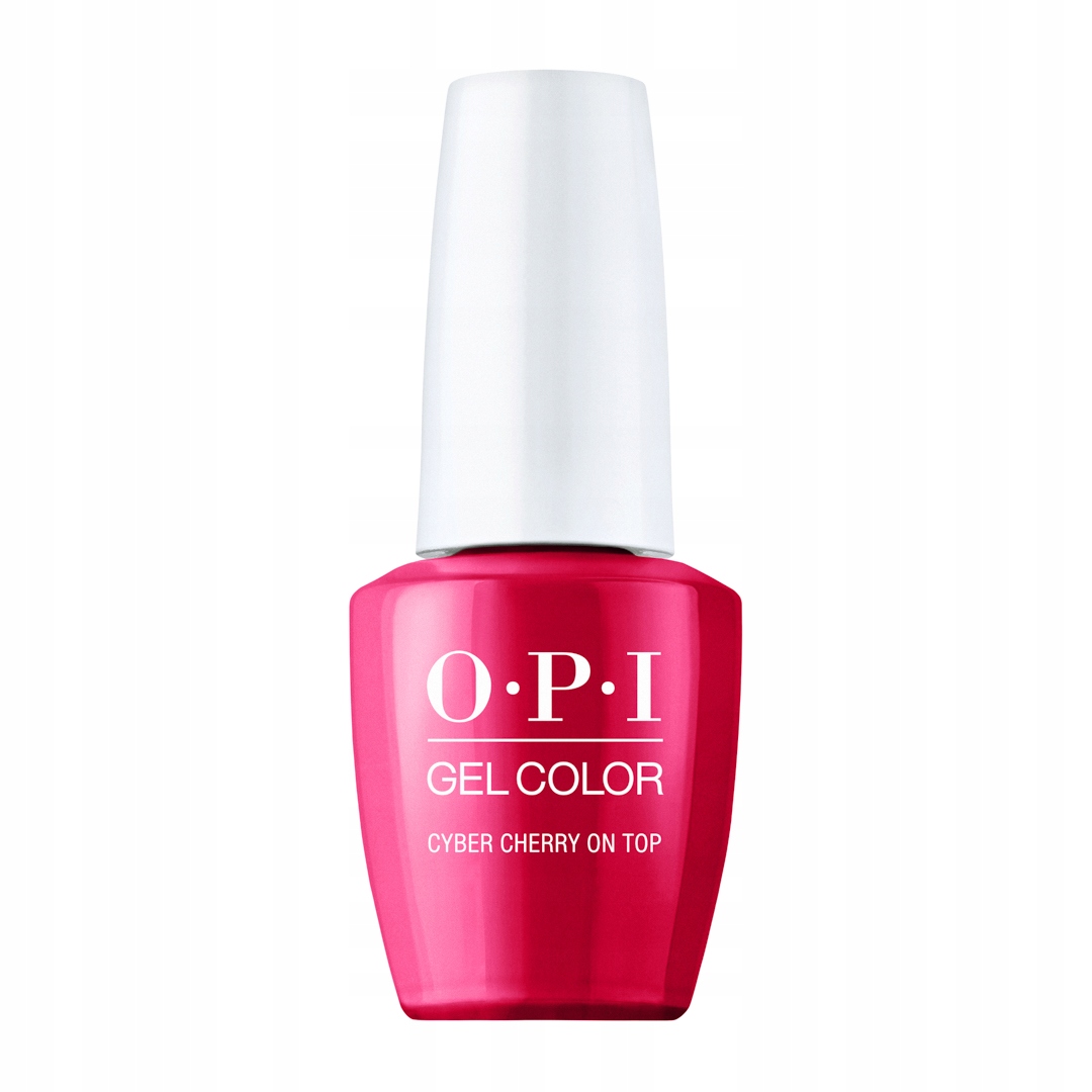 Opi GelColor Metallic Mix Cyber Cherry lak na nehty růžový 15 ml