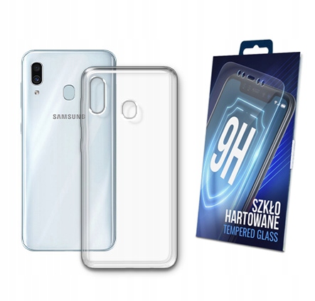 

Etui Silikonowe + Szkło do Samsung Galaxy A30