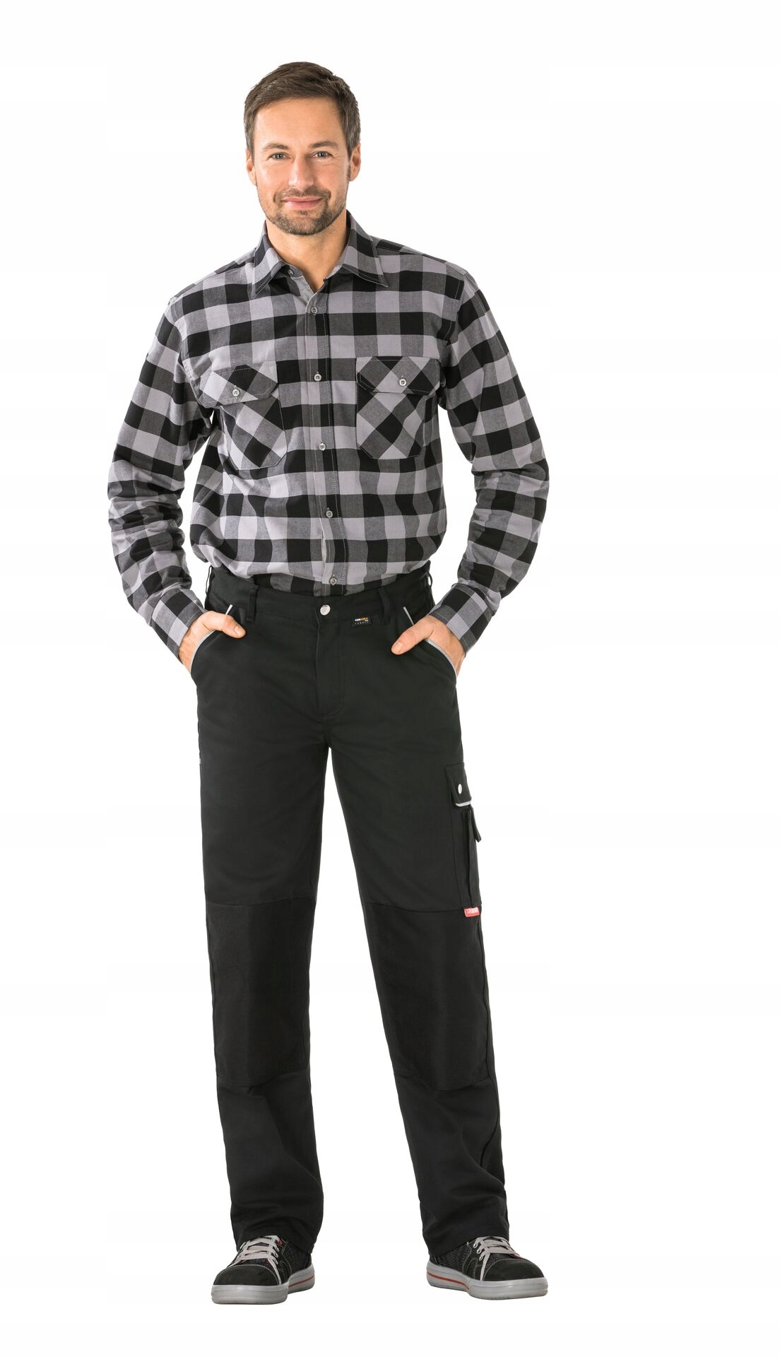 Pracovní kalhoty do pasu Planam Canvas 320 r90