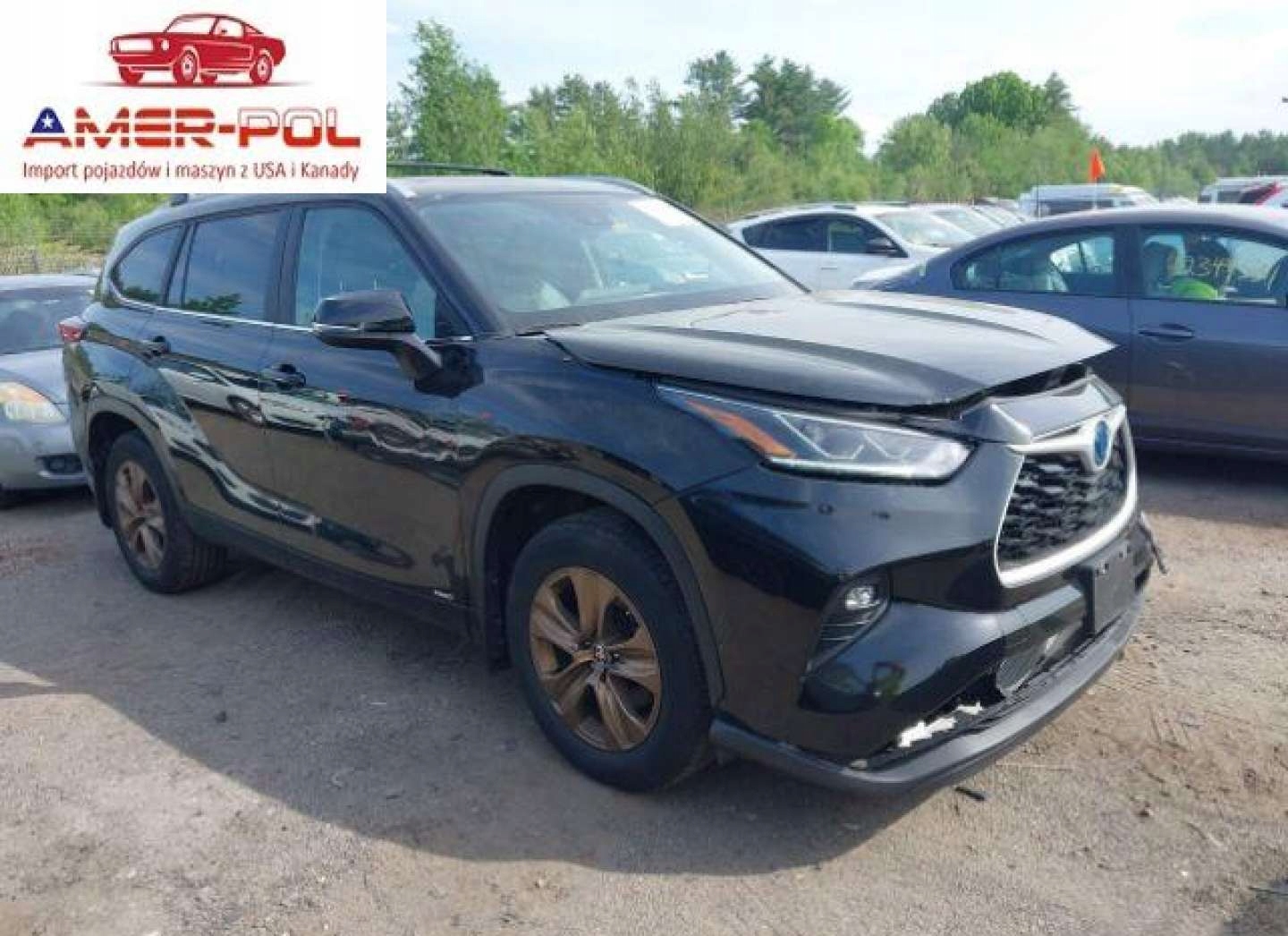 Toyota Highlander Hybrid XLE Bronze 2023 2.5l 2.5 Hybryda 186KM